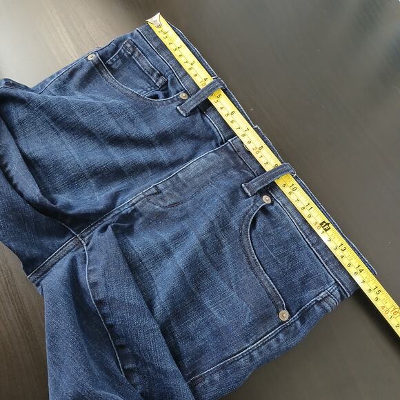 Madewell Skinny Skinny Ankle Zip Jeans size 27 med indigo blue mid-rise 28Wx29L - Picture 11 of 16